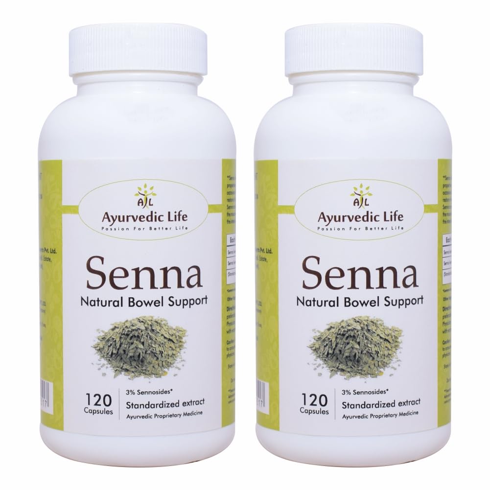 Senna 120 Capsule Pack of 2