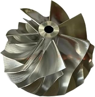GT30 57.00/74.00mm 7+7 blades Reverse Turbo Billet compressor wheel/Aluminum 2618/Milling for Turbocharger Cartridge/CHRA/Core