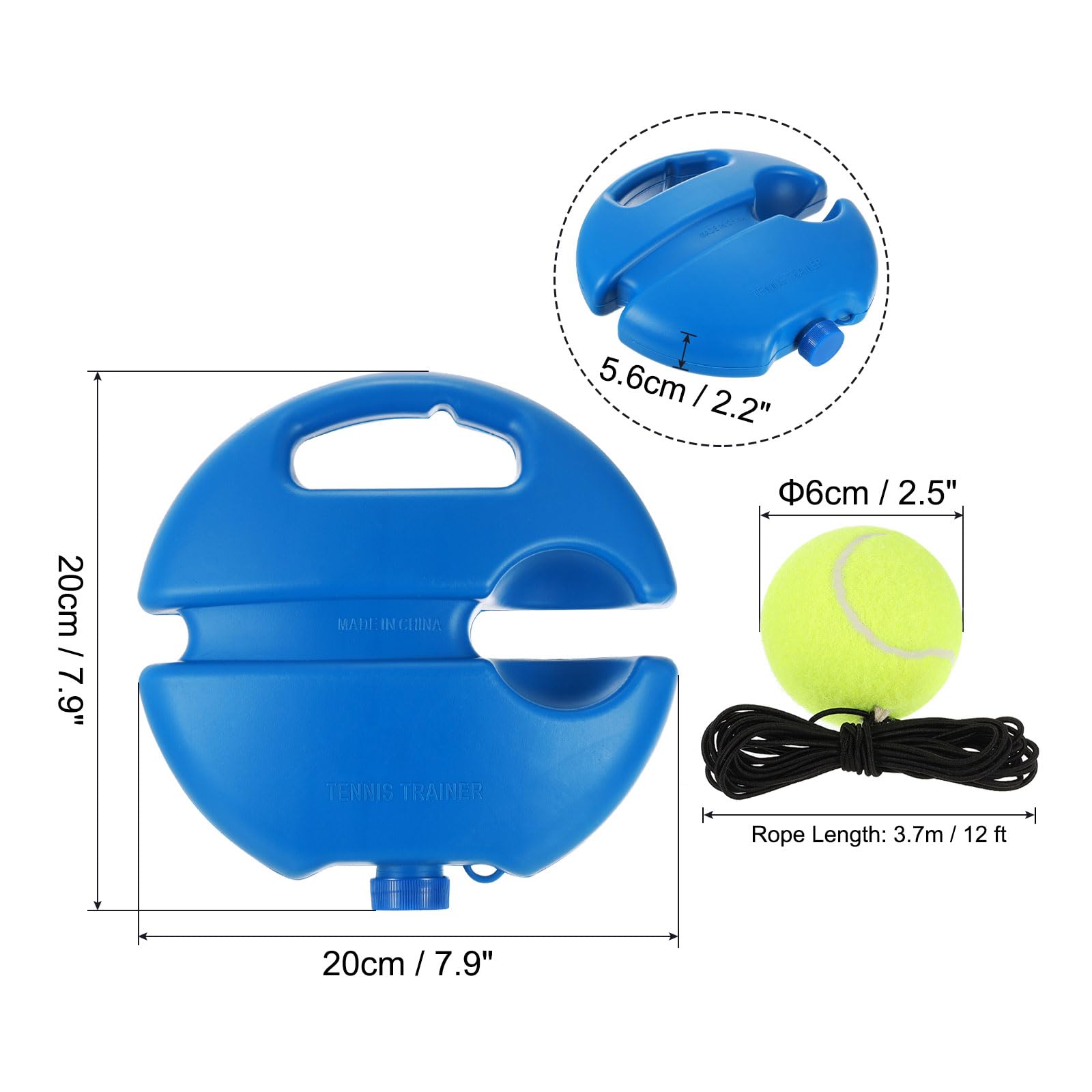 PATIKIL Tennis Train Rebound Ball With 3 String Balls - Image 2