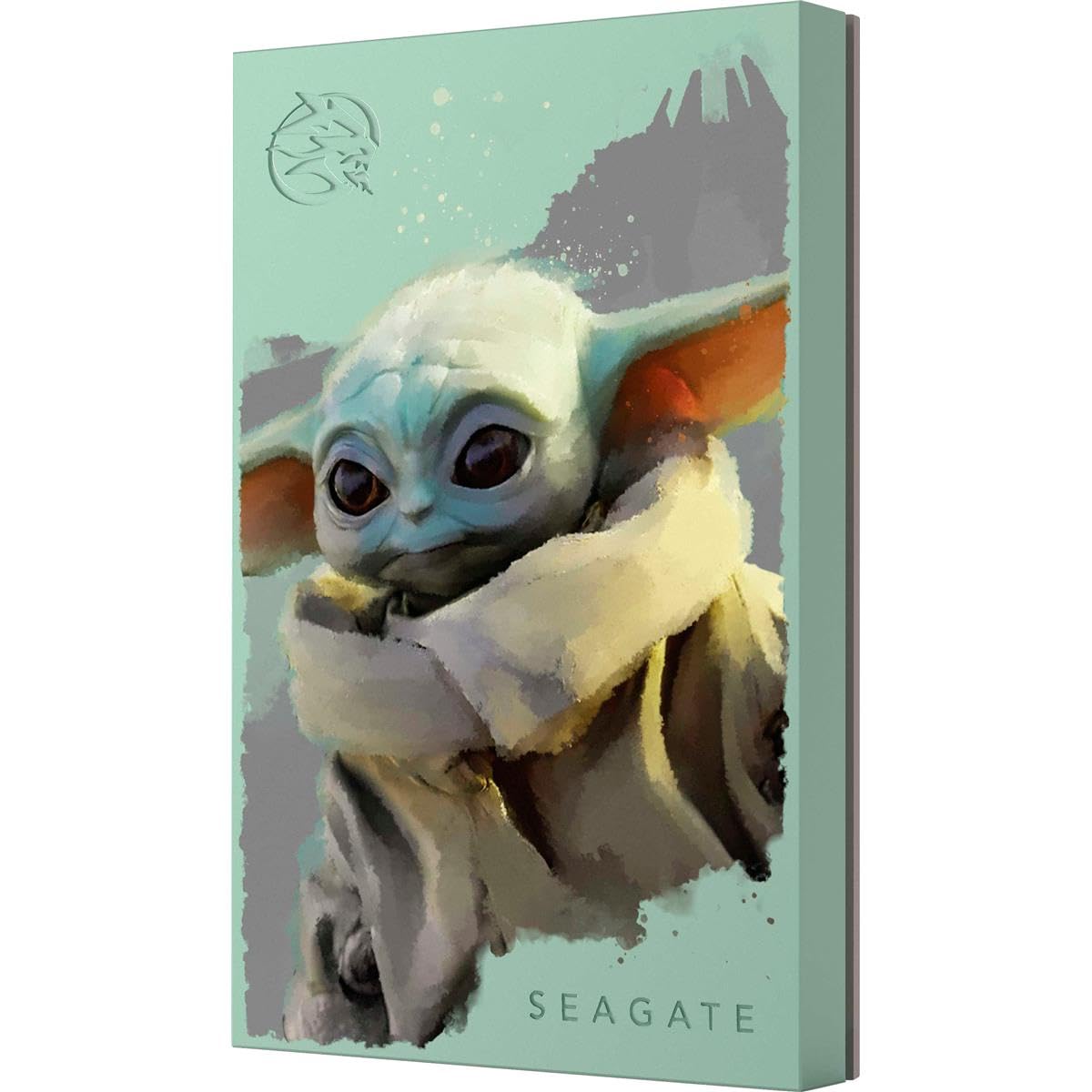 Seagate Grogu Drive Special Edition Officially Licensed Product (Includes 3 Years of Data Recovery), 2 TB External Portable Hard Drive, Authorized Dealer, Safe Support Call Included, STKL2000404