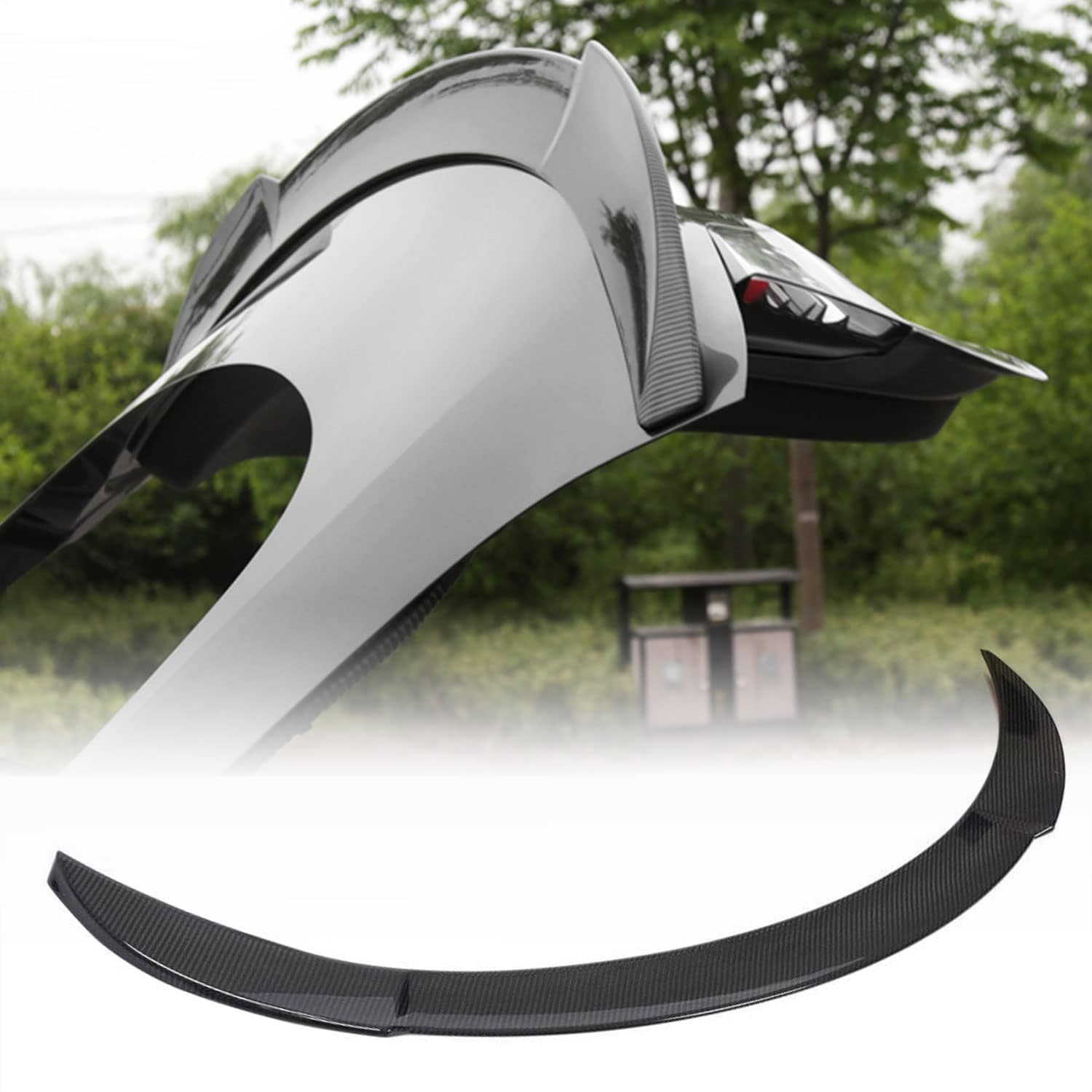 Amazon | フルカーボン製モデルY 用リア スポイラー for Teslaテスラ 