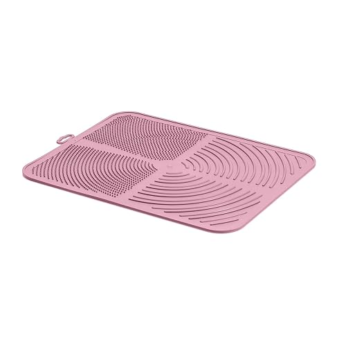 PATAM alfombra impermiable antideslizante para arenero de gato (Jolly Rosa)