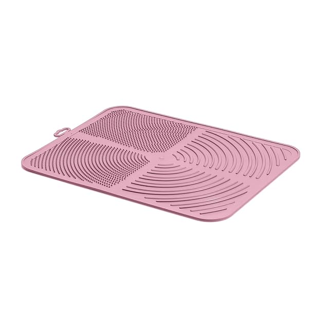 PATAM alfombra impermiable antideslizante para arenero de gato (Jolly Rosa)