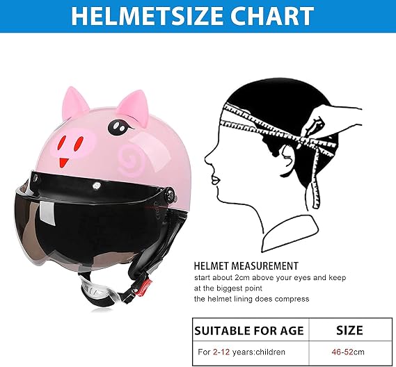 Bicycle Helmet, Children's Youth Helmets, Cycling Helmets, Cycling Skateboards, Inline Skates, BMX Scooters. Equipped with Face Protection Sun Visor G,46-52cm