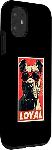 Vista 12 de iPhone 15 Pro Max Dogo Argentino Loyal Dog Vintage Pet Mom Dad Case