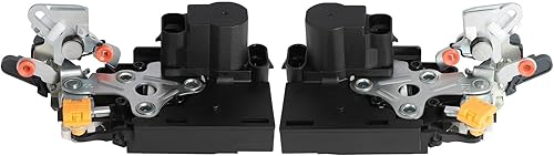 SCITOO Actuadores eléctricos para cerradura de puerta trasera izquierda+pestillo de puerta trasera derecha de repuesto para Buick LeSabre 2000-2005,