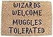 Produktbild FastCraft Harry Potter Wizards Welcome Muggles Tolerated Welcome Fußmatte