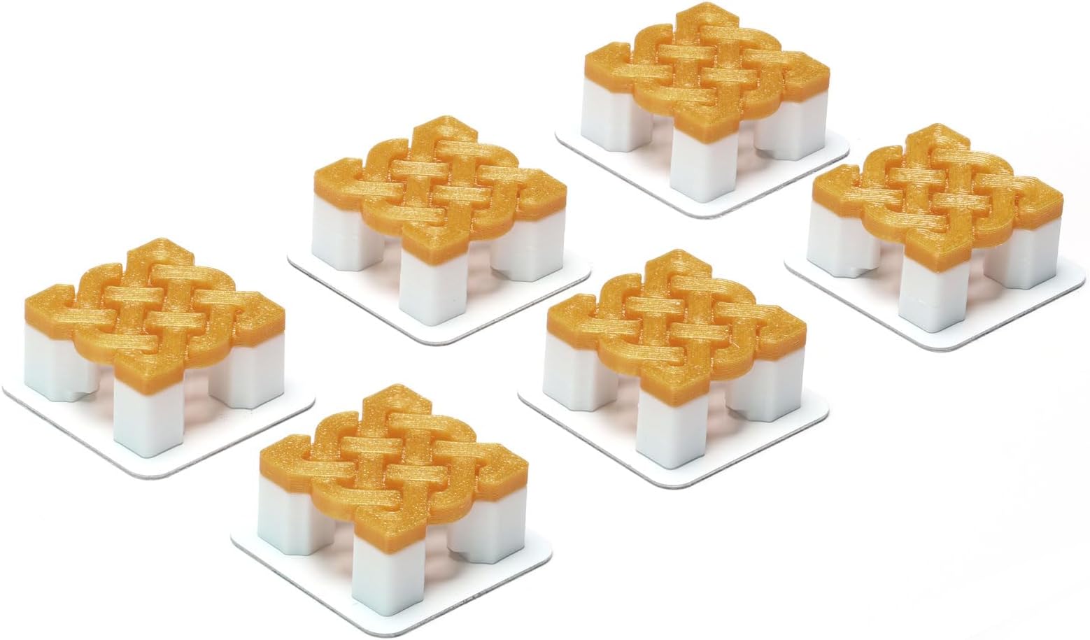 Magnetic Cable Holder Desktop Multipurpose Cord Keeper Cable Organizer Clip Cable Management for Home Office Supplies Wire Organizer (Celtic Knot)