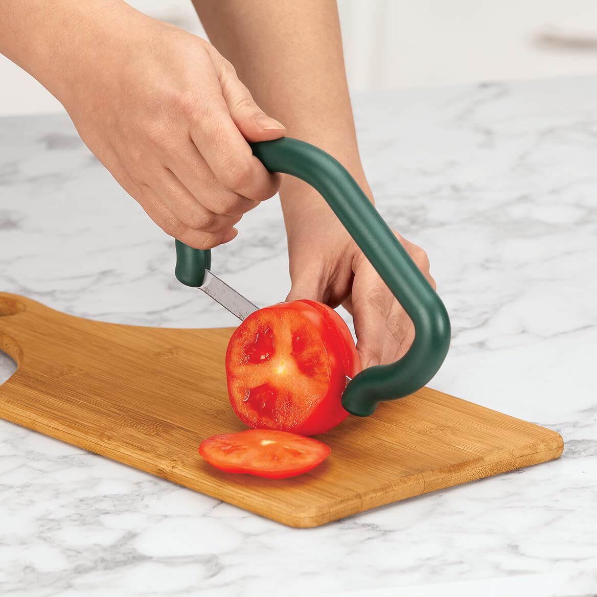 Extra Large Handled Slicer, Crafted with Stainless Steel, Kitchen Gadgets - Measures 6 1/2