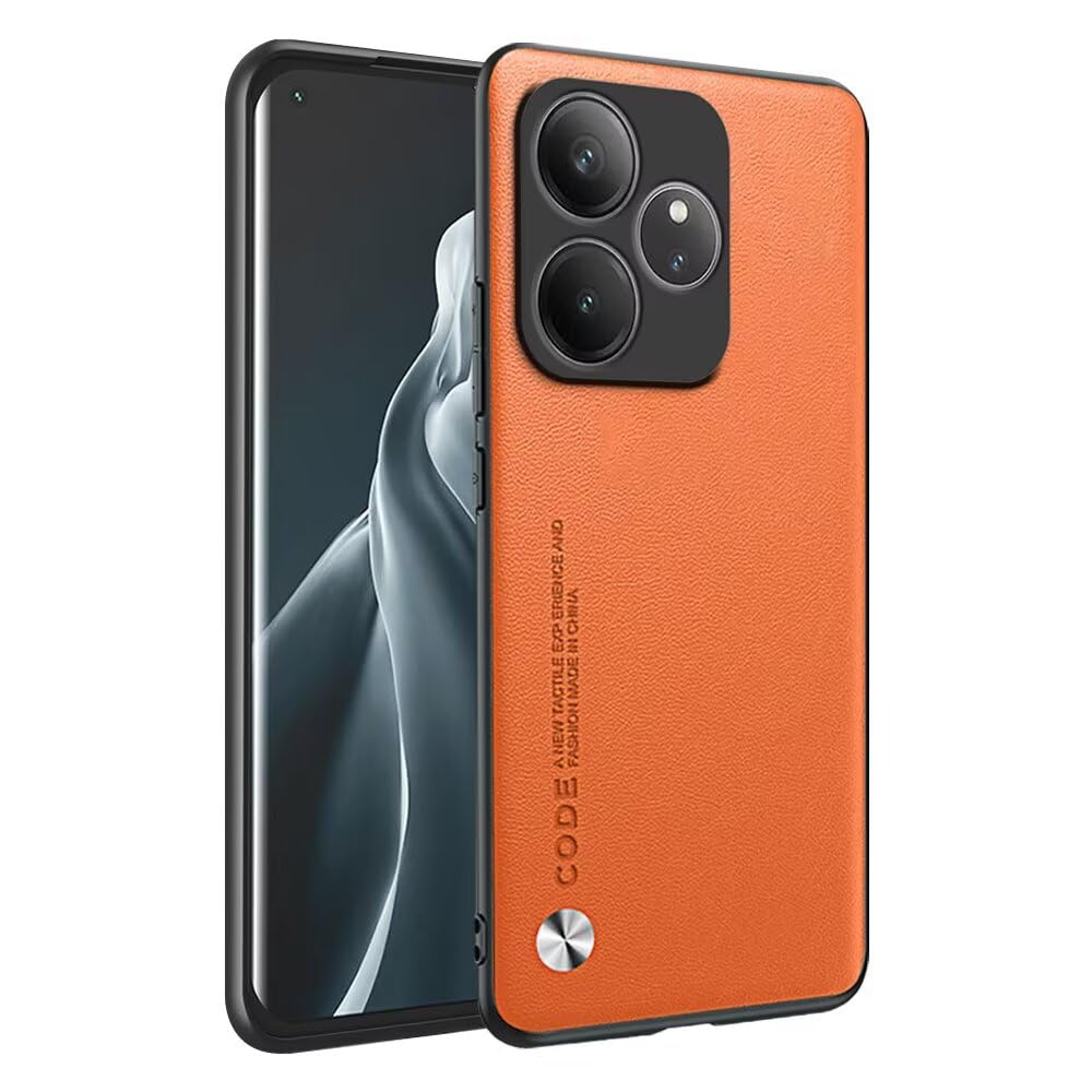EASSGU Custodia In Pelle PU Per Realme GT 6 / GT 6T – Cover Business Anticaduta, Colore Zaffiro - 2