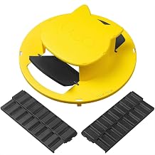 Flip Top Rodent Trap, Auto Reset Mouse Trap, Compatible with 5 Gallon Bucket Easy Assembly Reusable Trap for Indoor Outdoor Home Use