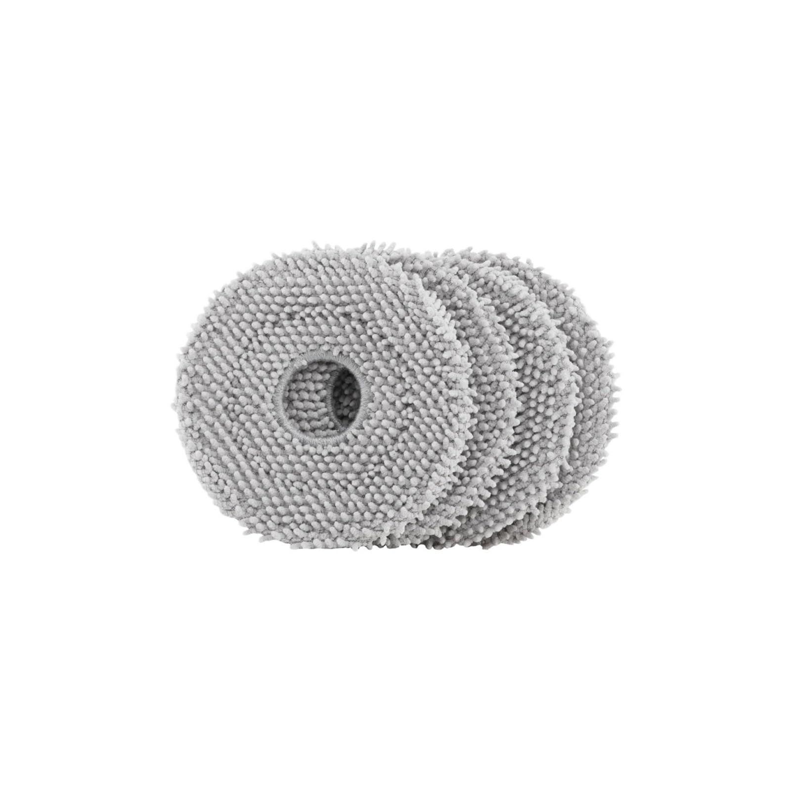 EEZII Mop Tray，Compatible For QRevo，Mop Cloth Holder Mop，Compatible For Roborock， Mount Spare Accessory Parts(Mop 4PC)
