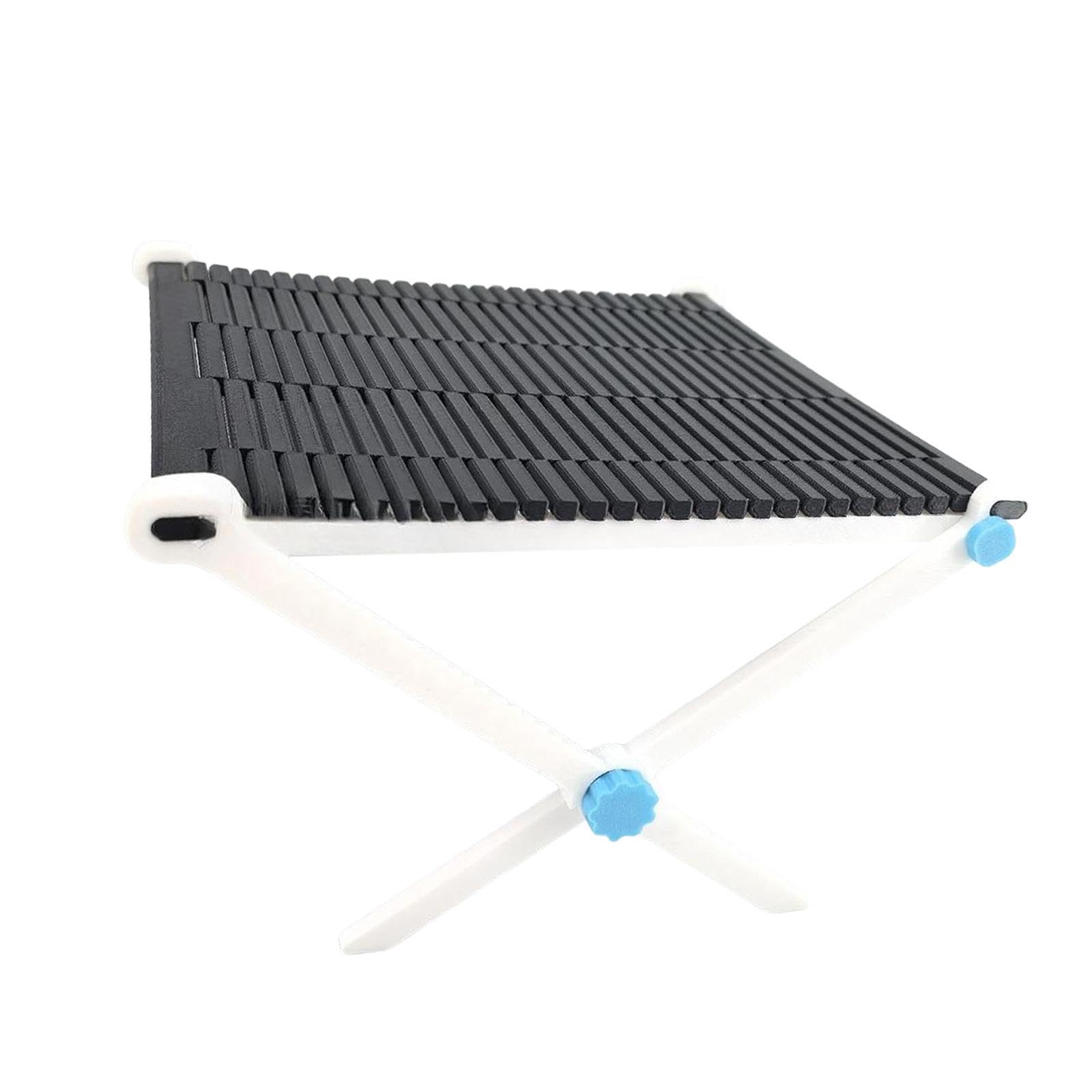 Yiju Foldable Stool Portable Footstool Sturdy Lounger Chair Ottoman Fishing Chair Camping Stool for Traveling Gardening Patio BBQ