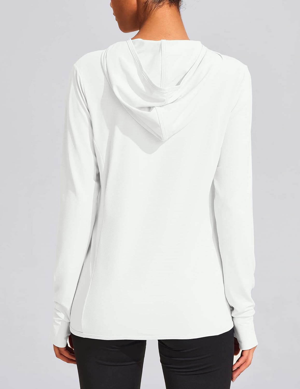 COOrun Women's UPF 50+ Sun Protection Hoodie Jackets Full Zip Long Sleeve Active Shirts Outdoor Hiking Running - Image 5