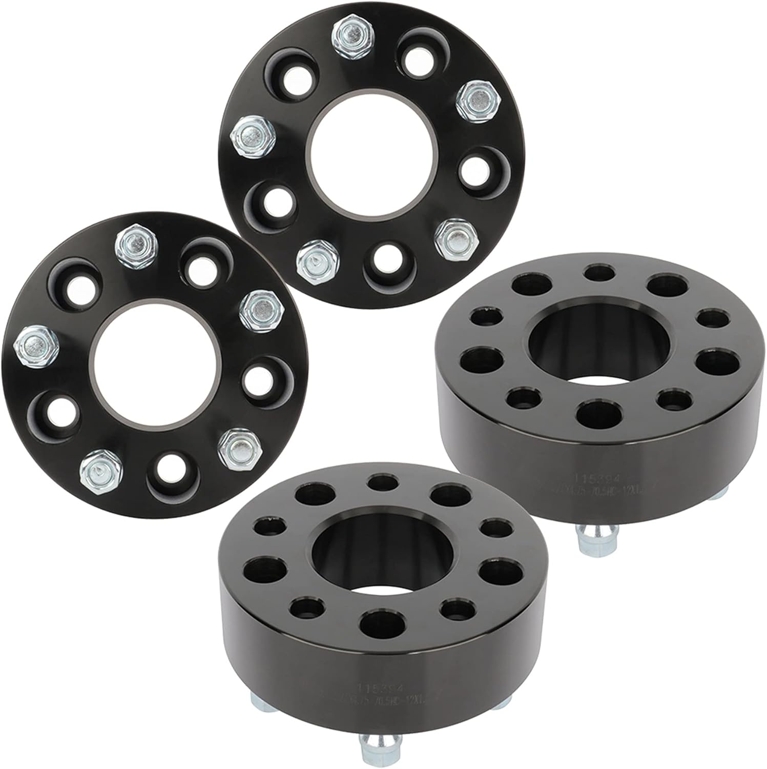 ASAPE 2 inches 5x4.75 5x4.75 Wheel Spacers 4Pcs 5 Lugs Wheel Adapters Replacement for Sonoma 1990-2004 for XLR 2003-2009 for Blazer 1987-2005 with 70.5 Center Bore 12x1.5 Studs