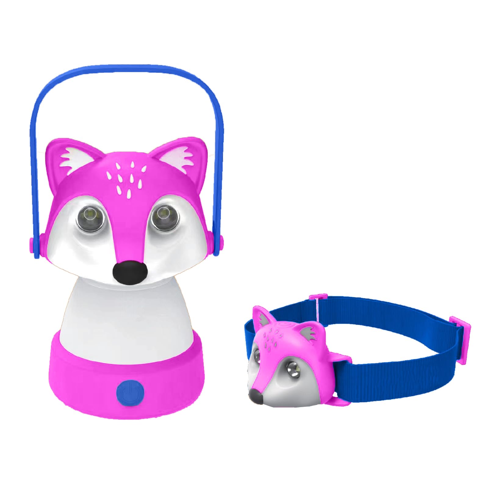 Kids Camping Essentials – LED Kids Lantern and Rechargeable Kids Headlamp Set | Multiple Purposes Kids Nightlight/Flashlight Toys –Holiday, Halloween N Birthday Gifts for Toddlers and Kids (Pink)
