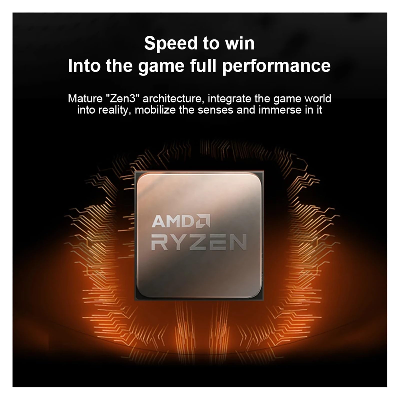 AMD Ryzen 7 5700X R7 5700X 3.4GHz 8 Core 16 Thread CPU