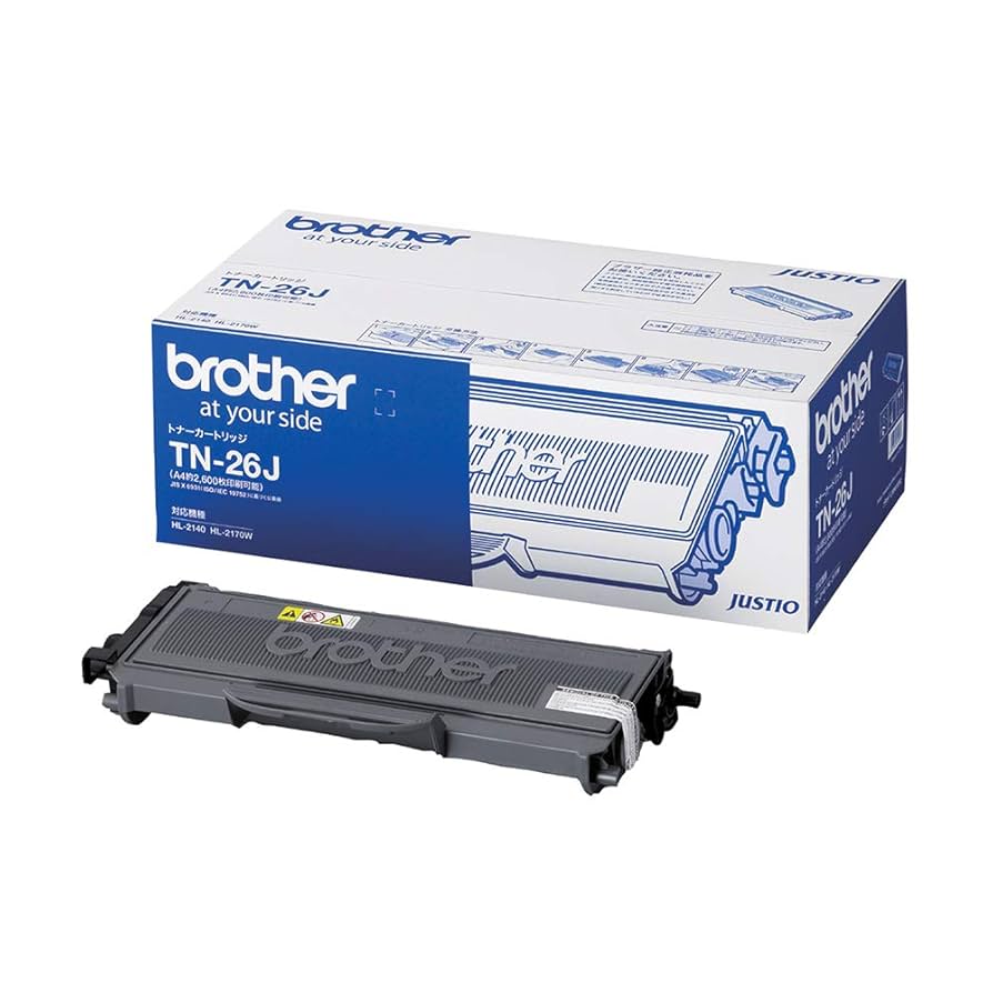 brother - 【未開封】純正 ブラザー トナーTN-26J ドラムDR-21J 3点 Amazon.co.jp: ブラザー工業 【brother純正】トナーカートリッジ
