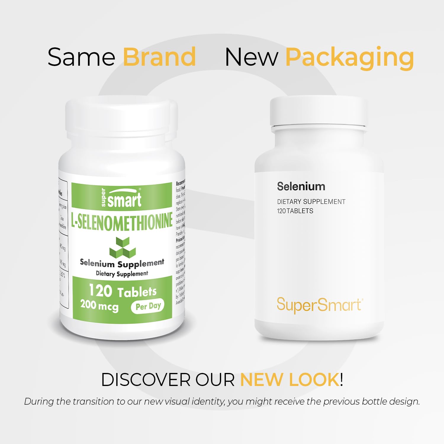 Supersmart - Selenium - Aide à Combat le Stress Oxydatif | Sans OGM - 120 Comprimés