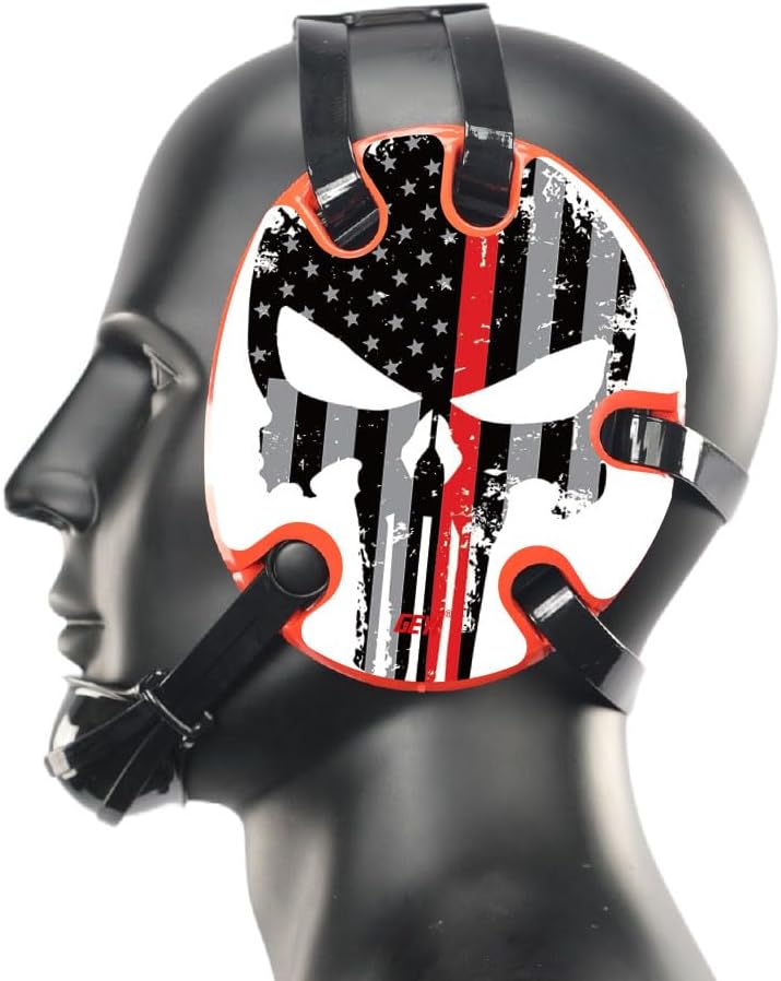 Wrestling Headgear US Flag Thin Red Line Wraps(Adult)