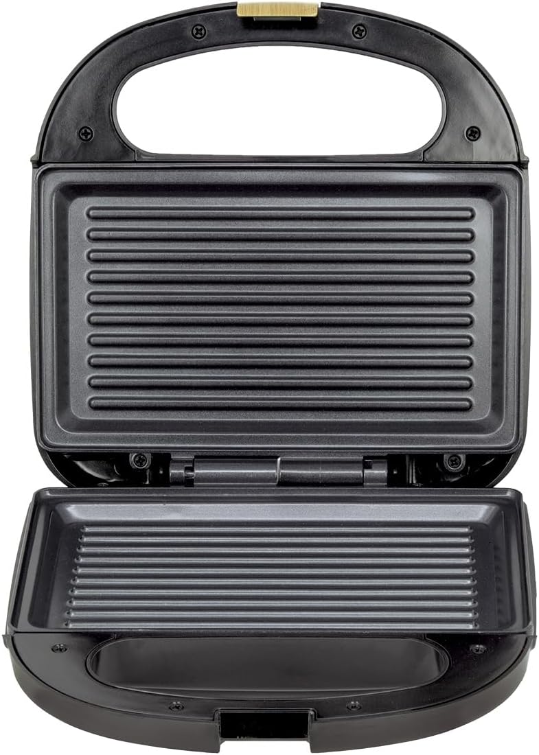 JOCCA 2183N Sandwich Maker, open view showing grill plates