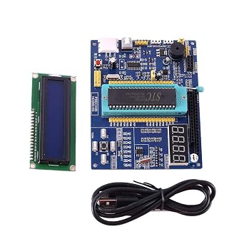 STC89C52 Controller DIY Kit C51 MCU Development Board Experiment Board Compatible AT89C52