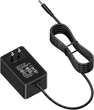 Charger for Shark VACMOP VC200 VM200C UM200 UM205 VC205 VACMOP Series 10.8V Li-ion Battery Pro Cordless Hard Floor Vacuum Mop Replacement Charger 6FtNot Compatible with VM200