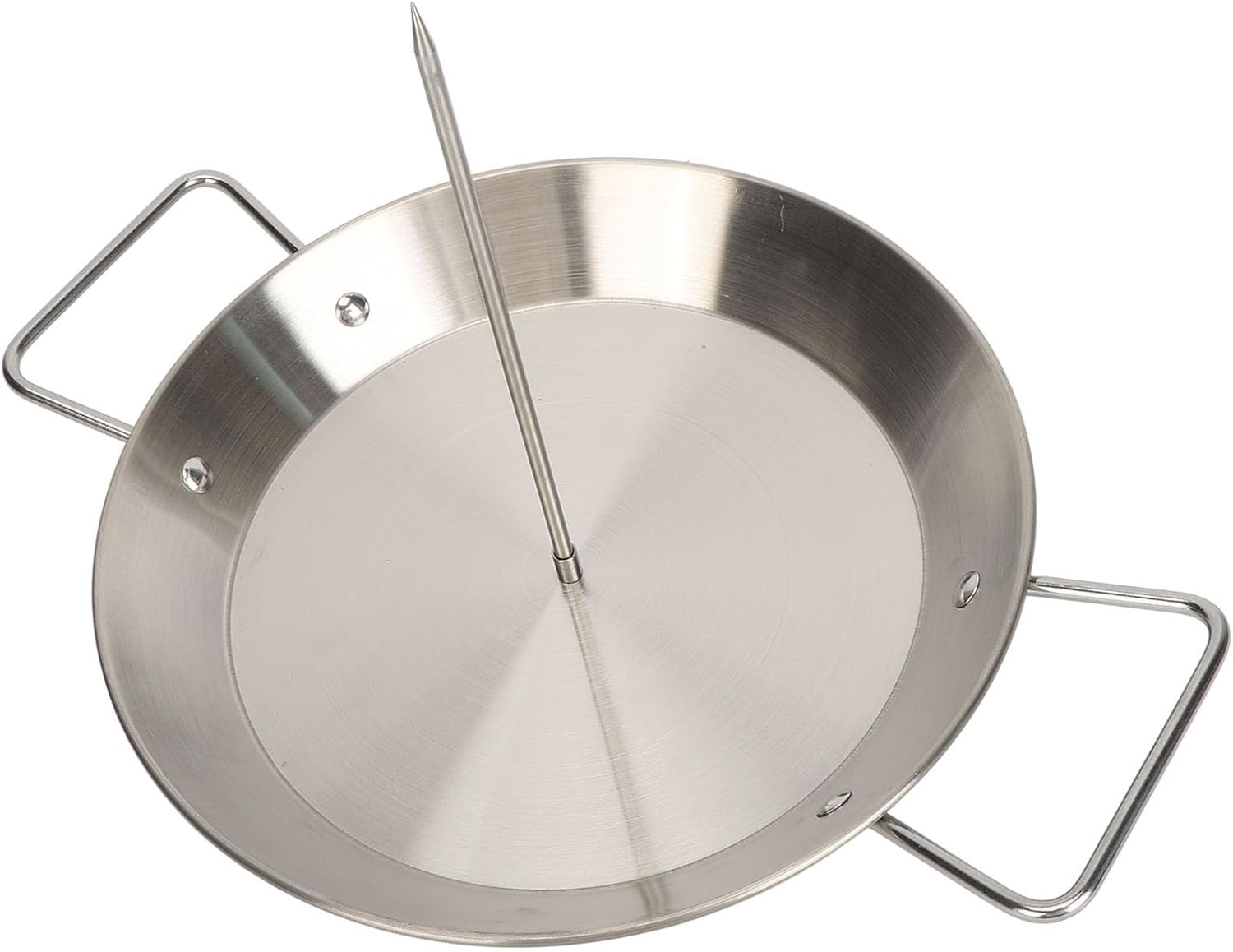 Vertical Skewer Grill, Stainless Steel Detachable Multi Functional BBQ Grill, outstanding for Outdoor Barbecues and Family Gatherings, Easy to, Juice Catching Design (With Brush)