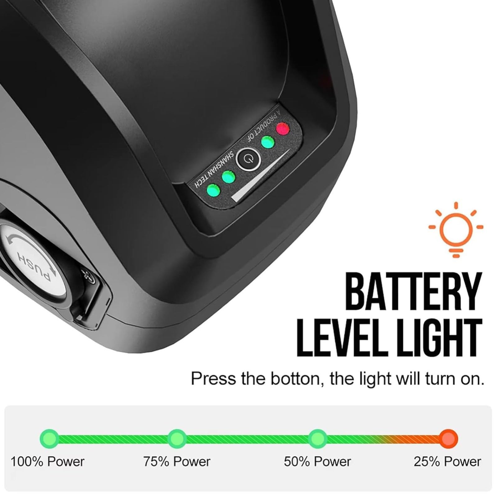Batterie Lithium 36V 20Ah pour Vélo Électrique avec Protection BMS, Batterie Li-ION Rechargeable, Batterie Remplacement pour Kit Conversion Vélo Électrique À Monter Soi-Même