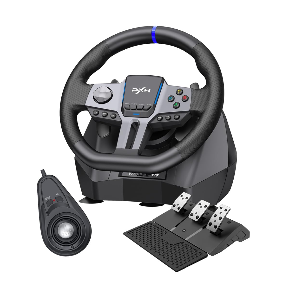 Amazon.co.jp: PXN V9 GEN2 レーシングホイール ハンドル