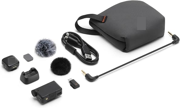For DJI for MIC 2 for for MINI Lavalier MiCMini 1 TX 1 RX