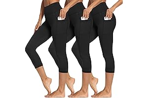 Essential Leggings with Convenient Storage: Experience Comfort and Utility with 3-Pack Leggings with Pockets