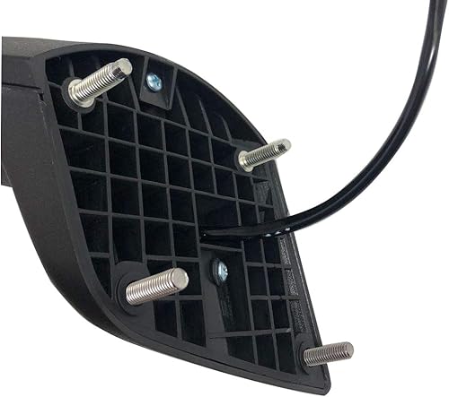 Miniatura 10 de Espejo de capó cromado de repuesto para pasajero lado derecho Freightliner Cascadia 2018 en adelante