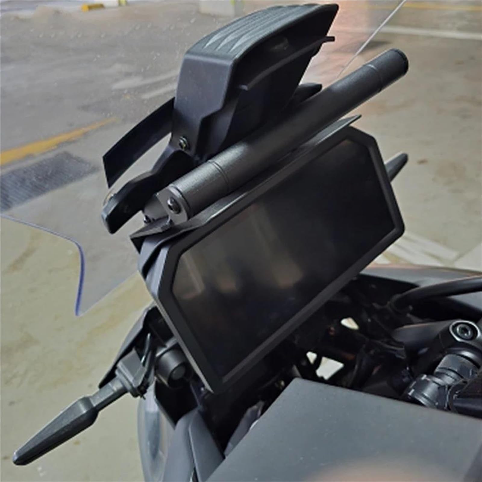 Soportes Soporte para GPS De Motocicleta para Yamaha Tracer 9GT+ Plus Tracer9GT+ 9 GT + 2023-2026 para Teléfono Montaje Extensión Soporte De Navegación para Motocicleta