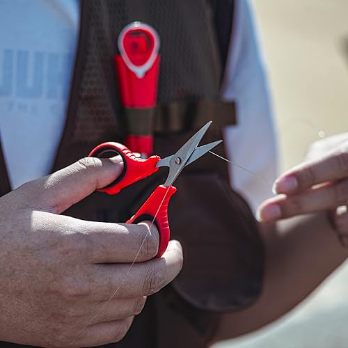 Miniatura 6 de Goture Alicates de pesca Removedor de gancho de acero inoxidable Alicates multifunción de pesca Tijeras de pesca Cortador de línea trenzada Equipo