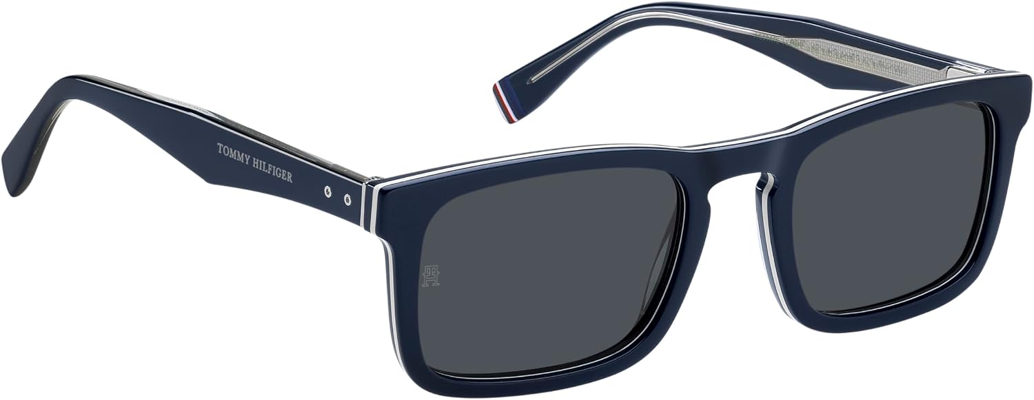 Tommy Hilfiger Men's Sunglasses, blue, 54-22
