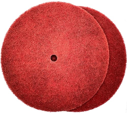 Image of 2 Pack 10 inch x 5 /8 inch Very Fine (AVFN) High Strength Non-Woven Buffing, Blending, Cleaning, Light Deburring & Finishing Discs, 28074, Pack of 2
