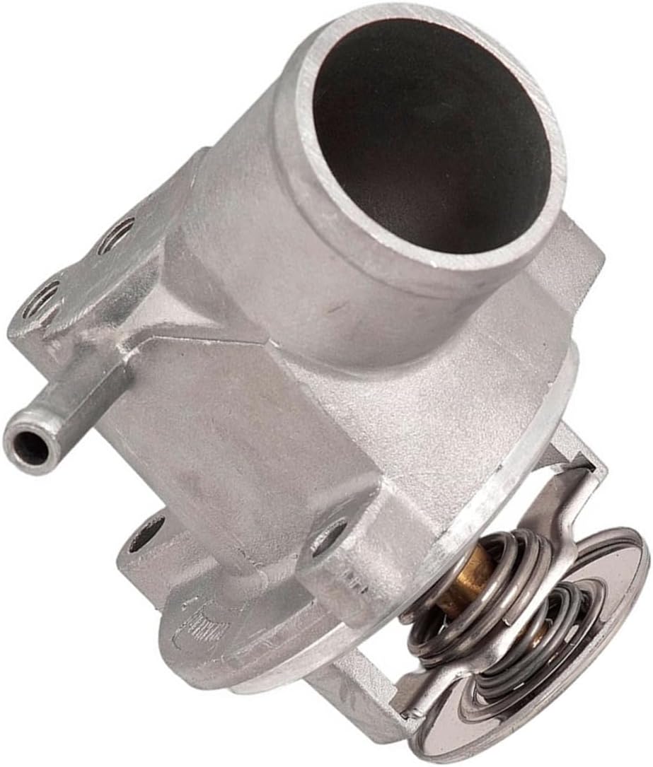 Engine Coolant Thermostat Water Outlet Assembly fits Mercedes-Benz C220,C230,SLK230 1994 1995 1996 1997 1998-2004 Replacement A1112000915, 1112000915, A1112000415 1 Pcs
