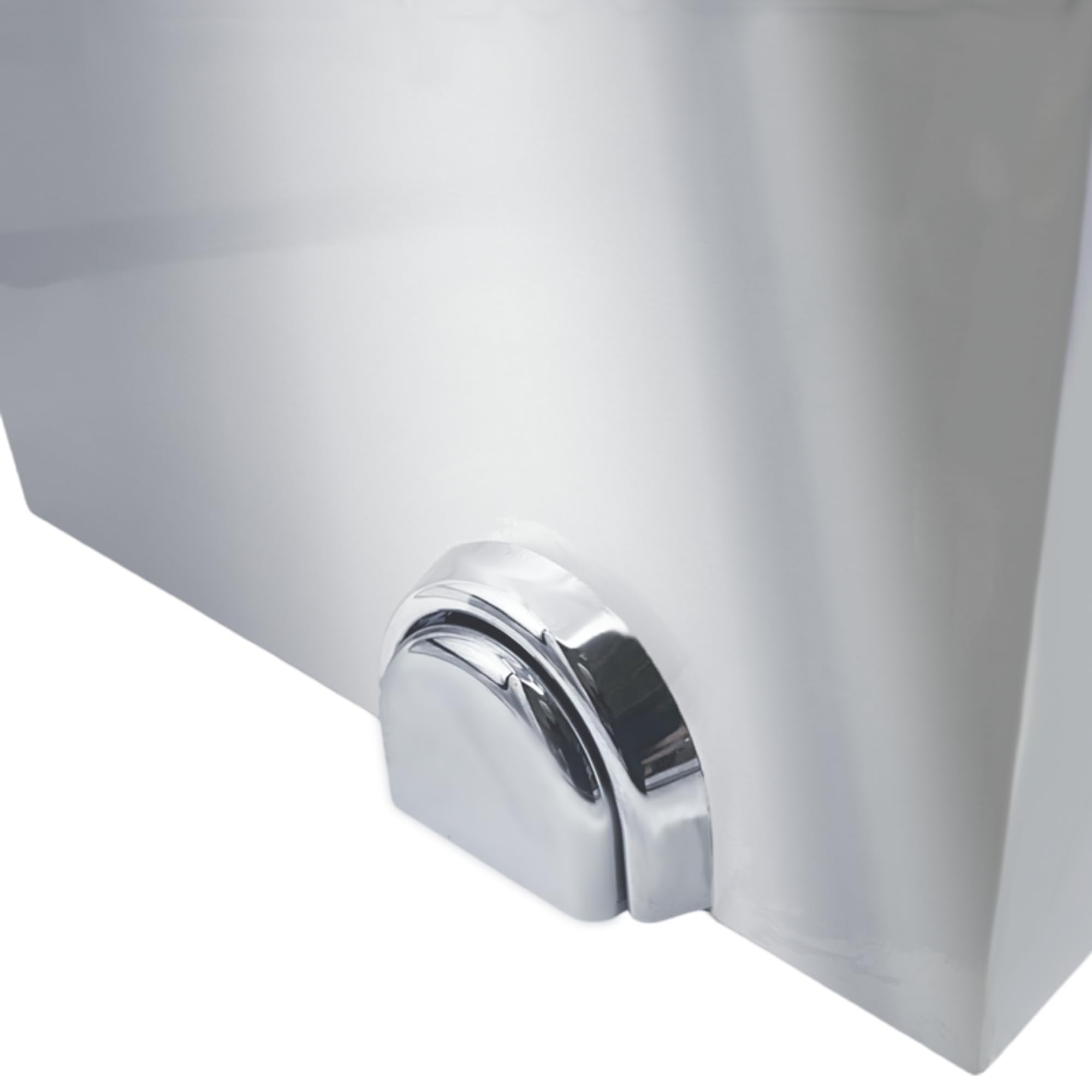Générique Lave-Mains INOX à Commande au Genou - Compact - sans Contact - Eau Froide - 40 x 40 cm