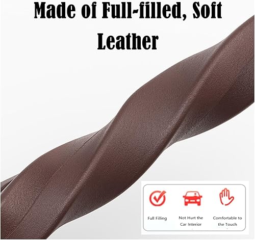 Miniatura 3 de Relleno de cuero universal para asiento de automóvil, SUV, camión, organizador para llenar el espacio entre el asiento y la consola, evita que las