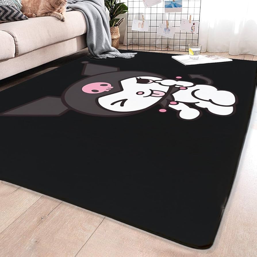 Amazon | クロミ ちゃん ラグ カーペット 洗える ラグマット