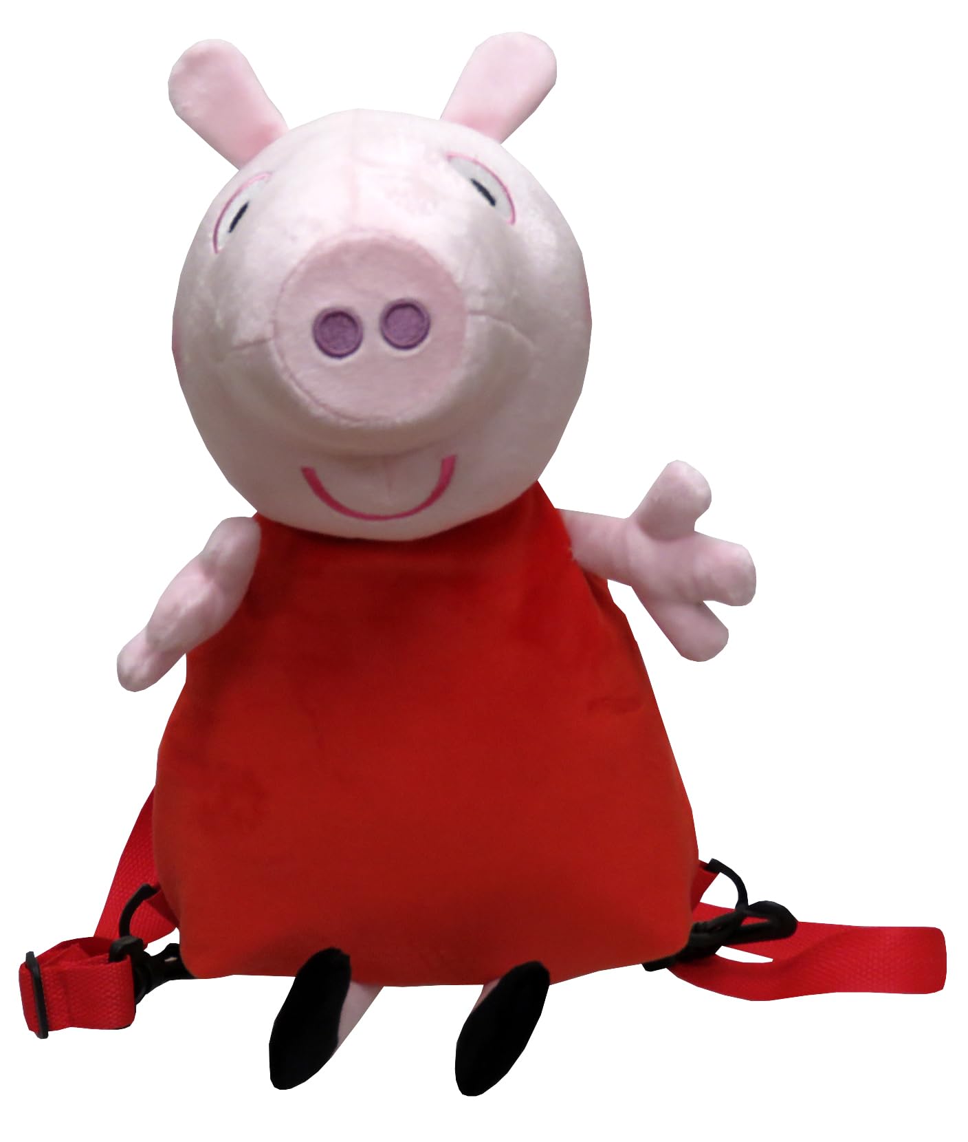 Peppa Pig Pig Pluszowy plecak 3D, Mutlicolor, 30x18x18 cm, Casual