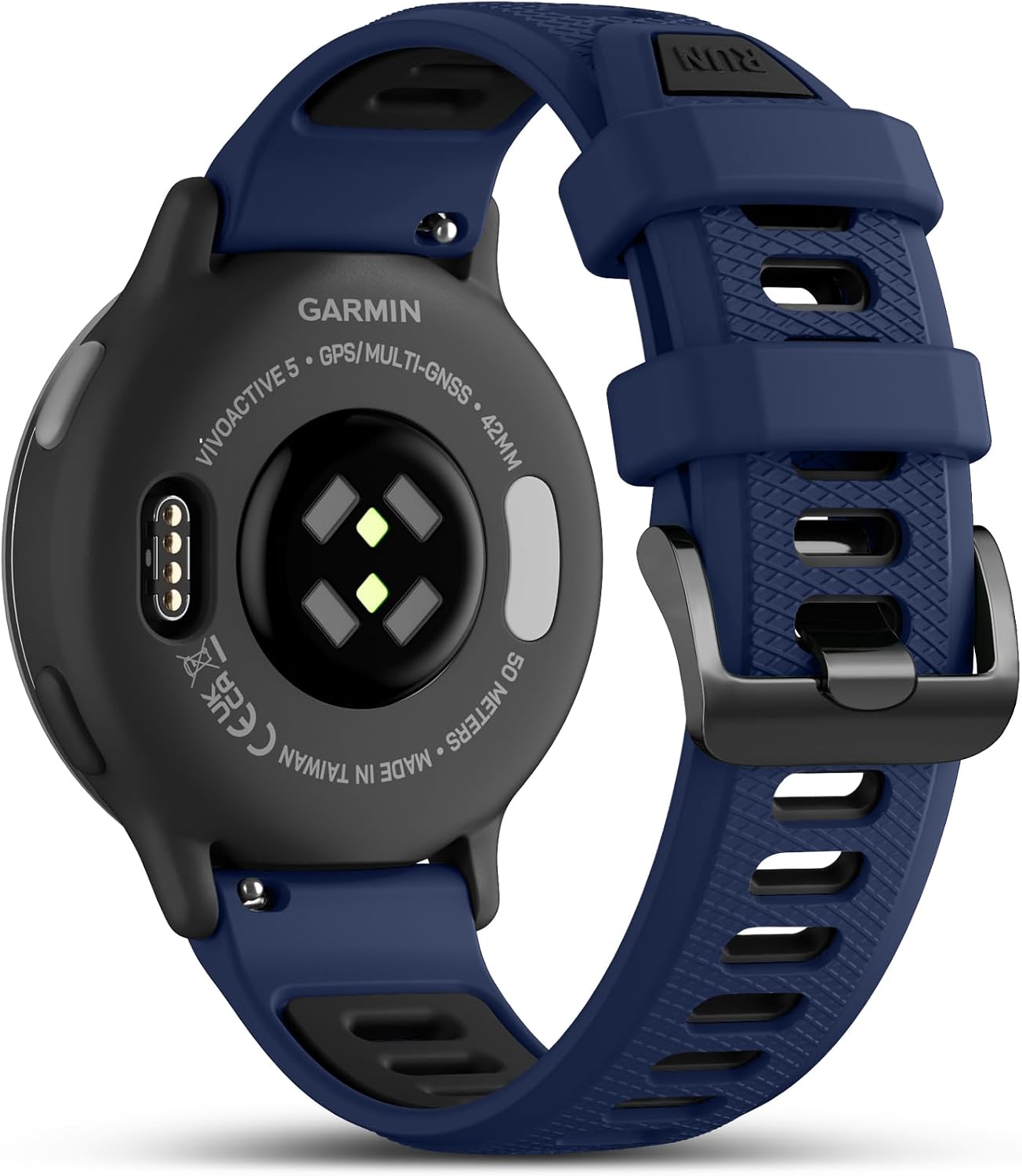 GEAK Two-tone Design Compatible with Garmin Vivoactive 6/3/Vivoactive 5 Watch Band, 20mm Quick Release Soft Silicone Sport Replacement Straps Compatible for Garmin Venu/Venu Sq/Forerunner 245/645 Band