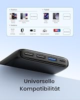 Riapow 26800 mAh Powerbank USB-C gyorstöltés 4 kimenet LED kijelző 5