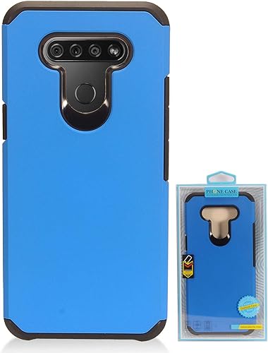 Miniatura 83 de Para LG K51, LG Reflect (LM-K500) - Funda híbrida para teléfono con imagen - AD1 mármol negro