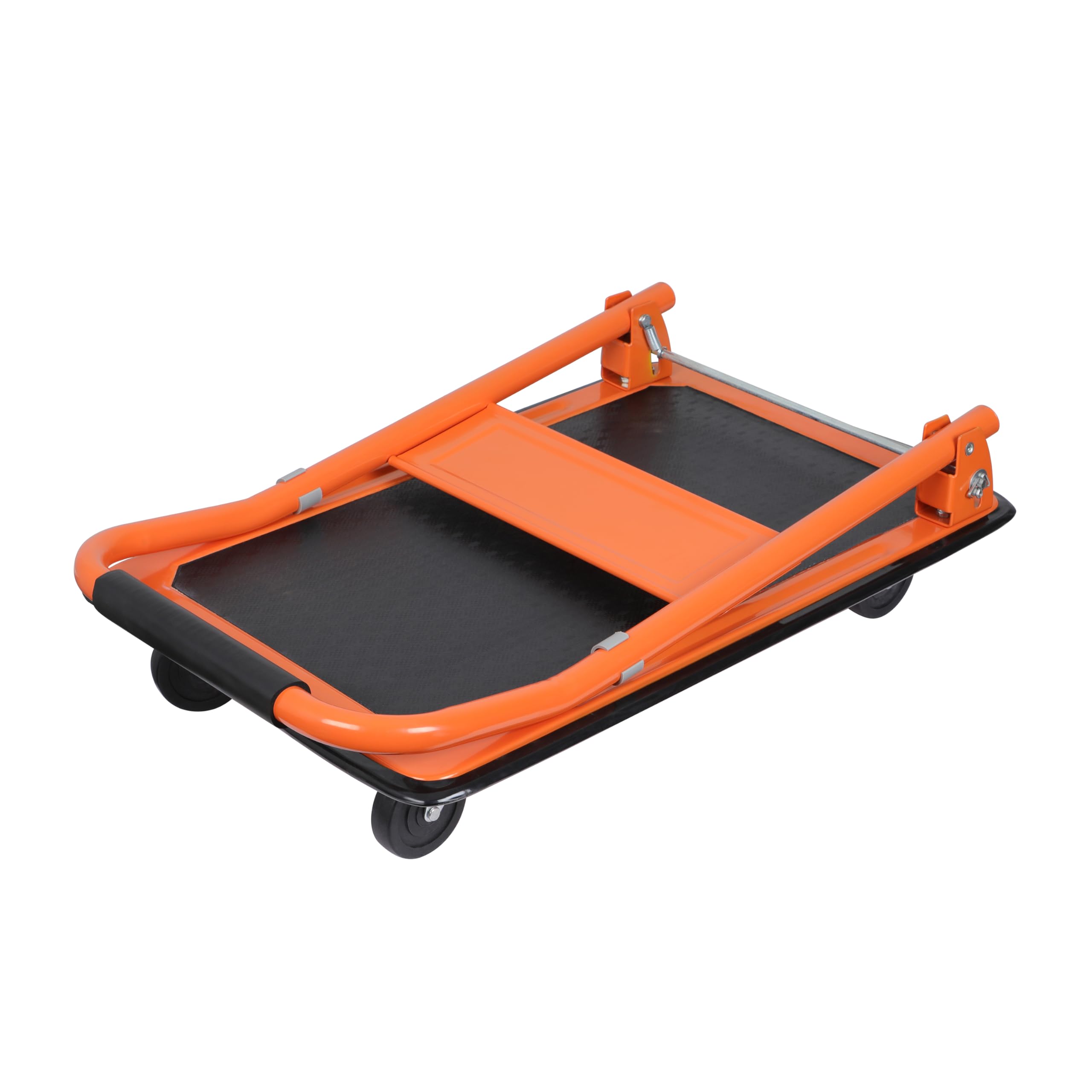 BLACK+DECKER BXWT-H303 Chariot à roulettes - Diable Pliant Max. 80KG - Chariot Plateforme 60 x 40 x 80,5 cm - Diable Demenagement avec Poignée - Facile à Ranger - Acier