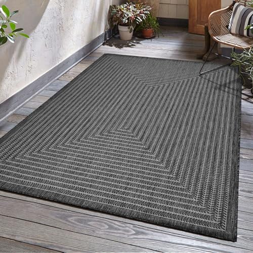 Adiva Rugs Outdoor Indoor Area Rug, Weather Resistant, Easy to