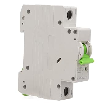 KTM Healthcare DC Circuit Isolator, Mini 250V Safe PV Circuit Breaker Quick Trip for Marine Power Systems (25A)