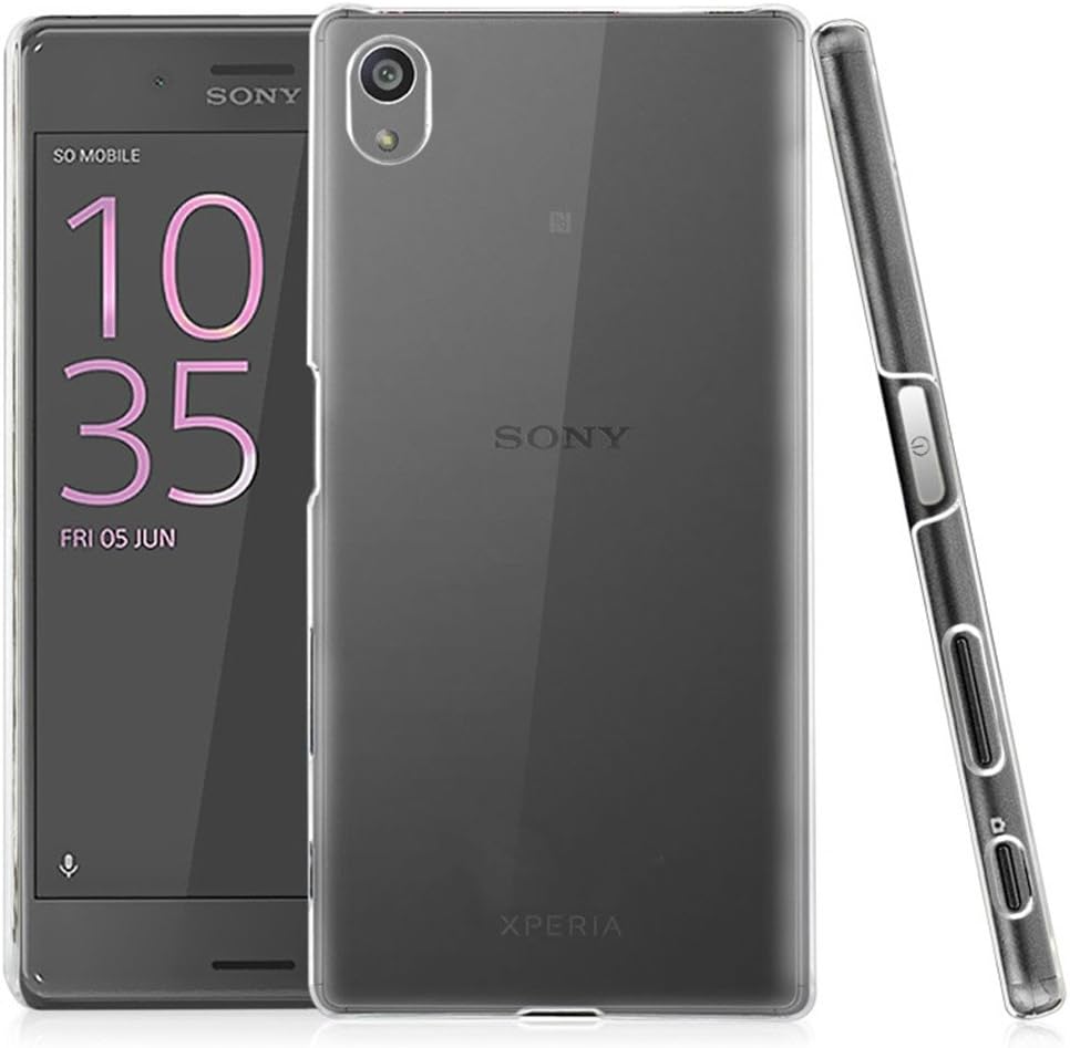 Sony Xperia X Case, Yaker Nature Clear TPU Soft Cover Case-Retail Packaging for Sony Xperia X Dual F5122 (Clear TPU)
