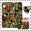 Gejoy 30 Pieces Craft Small Brass Bells for Crafts Mini Vintage Bells with Spring Hooks Tiny for Hanging Wind Chimes Making Dog Training Doorbell Wedding Decor, 1.65 x 1.5 Inch (Bronze) #3